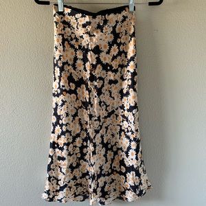 Réalisation Par Naomi Flower Power Midi Skirt XS